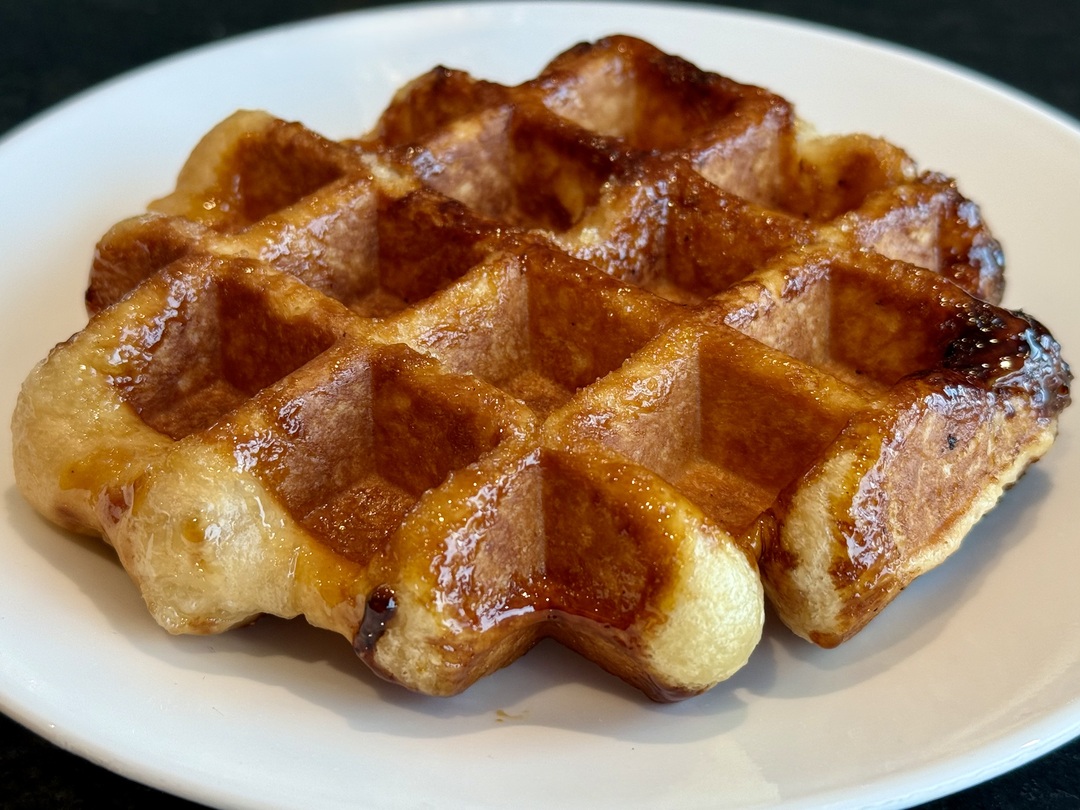 Liège Waffle Close-up